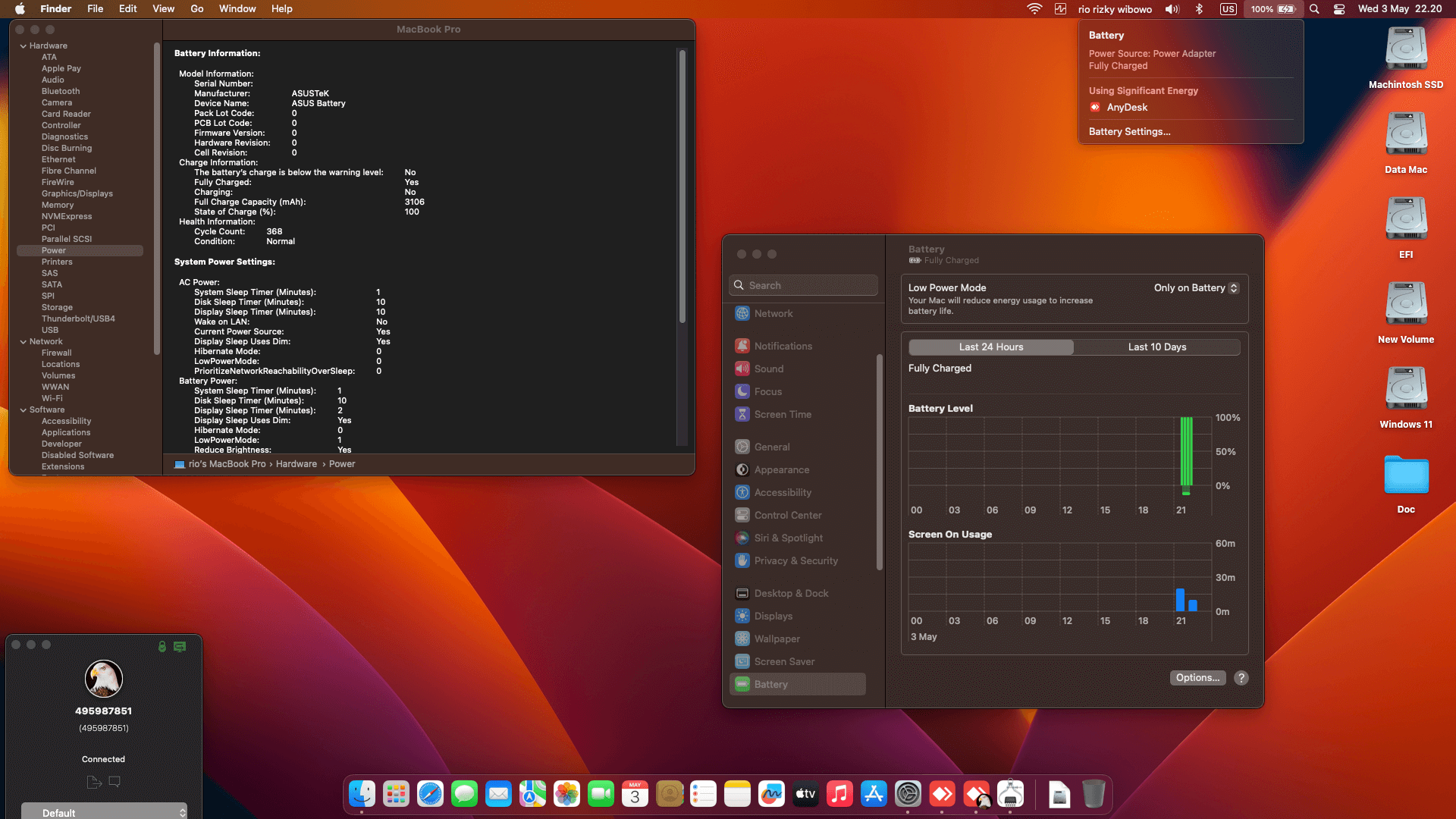 Asus ExpertBook P2451FB [CometLake   Intel UHD 10Th Gen + I2C]   OpenCore 1